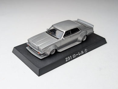 Aoshima 1/64 Grachan Nissan 231 Laurel Silver