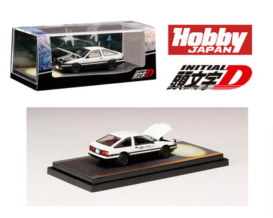 (Preorder) Hobby Japan 1:64 Toyota Sprinter Trueno GT APEX (AE86) INITIAL D Engine Mounted Model VS Kyoichi Sudo