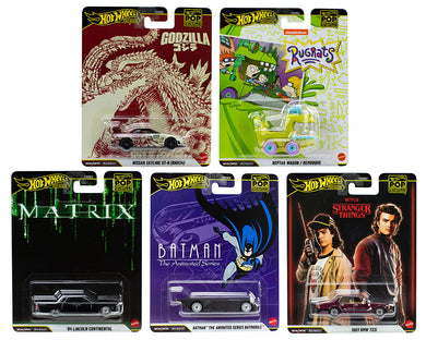 1 set of Hot Wheels 1:64 Pop Culture N Case 2025 Assortment