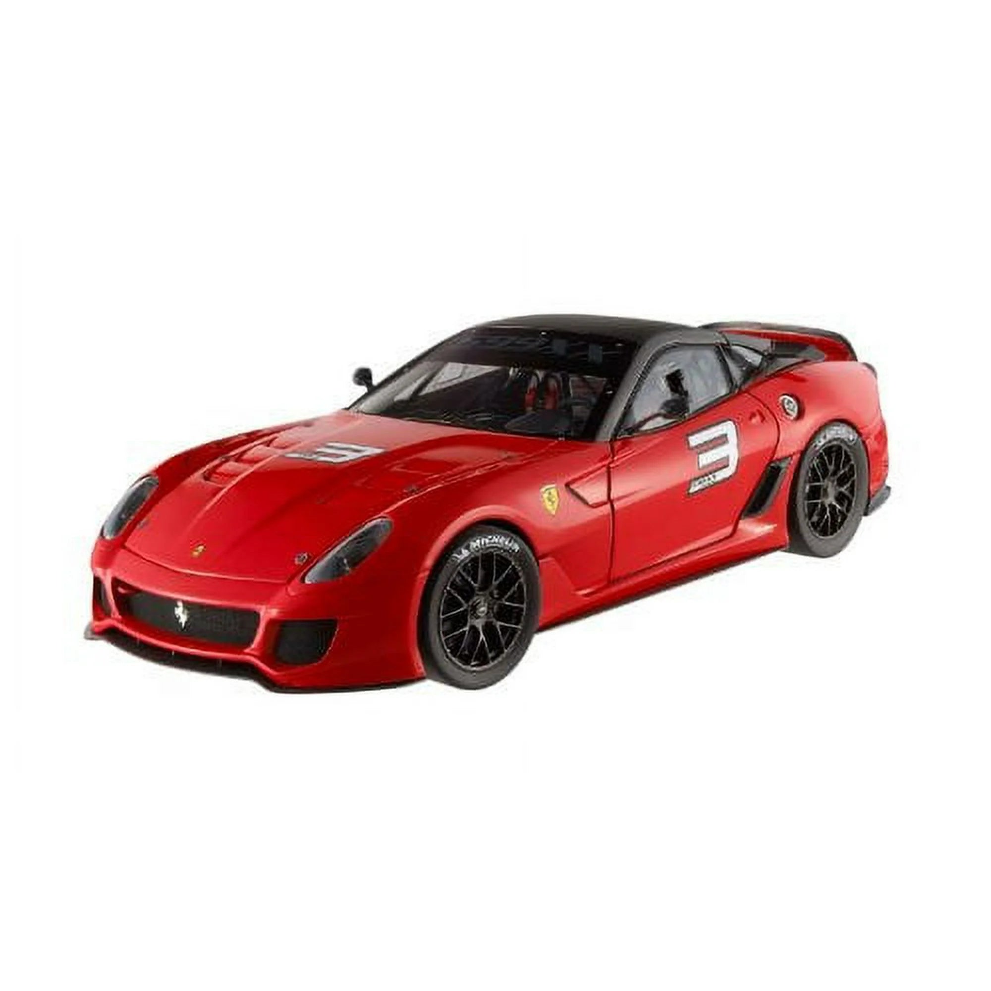 Hot Wheels Elite 1 18 Ferrari 599xx Red 3 DiecastTalk