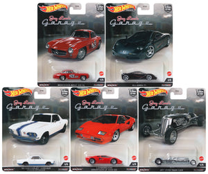 1 set of Hot Wheels Premium 2022 Car Culture "Jay Leno's Garage"