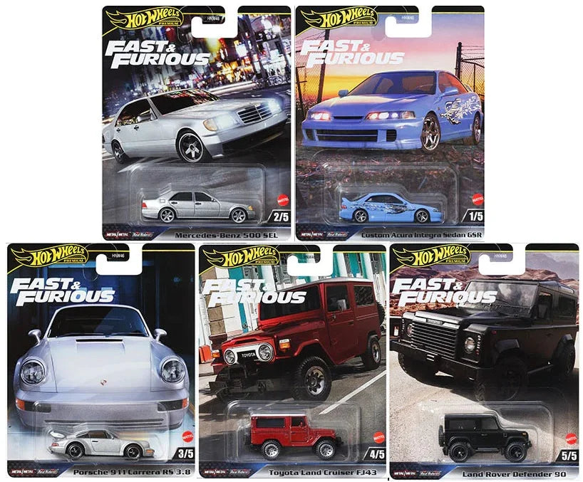 Hotwheels PREMIUM FAST&FURIOUS ALL 105台 Amazon.com: Hot Wheels Premium Cars Fast & Furious Premium