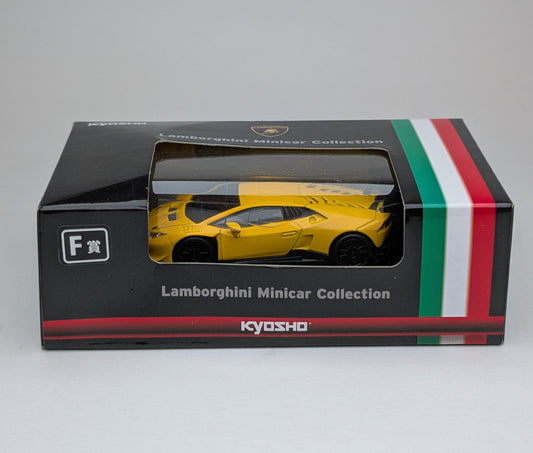 KYOSHO 1:64 Lamborghini Huracan Super Trofeo (Yellow)