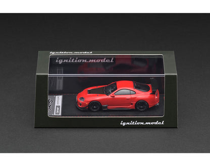 (Preorder) Ignition Model 1:64 Toyota Supra (JZA80) RZ – Red