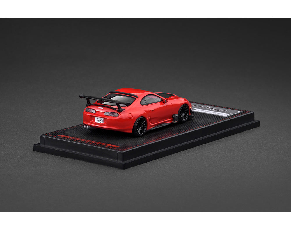 (Preorder) Ignition Model 1:64 Toyota Supra (JZA80) RZ – Red