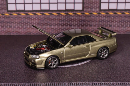 MotorHelix 1/64 Nissan Skyline GT-R R34 V-spec II