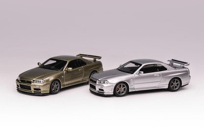 MotorHelix 1/64 Nissan Skyline GT-R R34 V-spec II