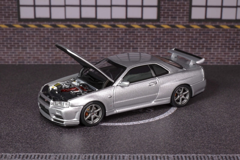 MotorHelix 1/64 Nissan Skyline GT-R R34 V-spec II – DiecastTalk