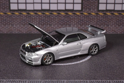 MotorHelix 1/64 Nissan Skyline GT-R R34 V-spec II