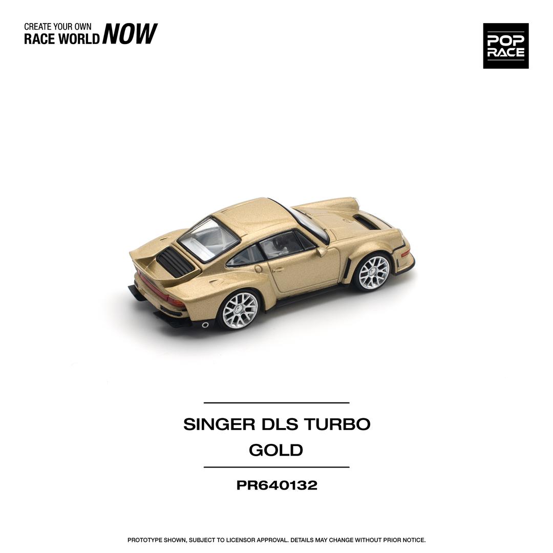 POPRACE 1/64 SINGER DLS TURBO (ROAD) - GOLD