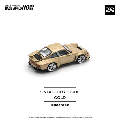 POPRACE 1/64 SINGER DLS TURBO (ROAD) - GOLD