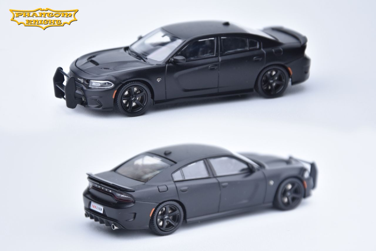 Phantom Knight 1/64 Dodge Charger SRT Hellcat with accessories
