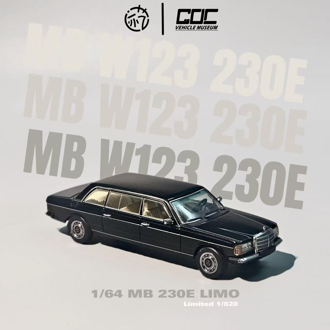 GOC 1:64 Mercedes-Benz 230E W123 Limo