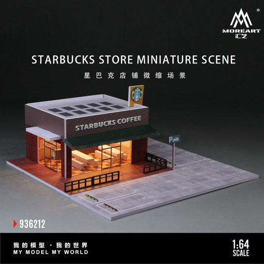 Moreart 1/64 Starbucks Diorama