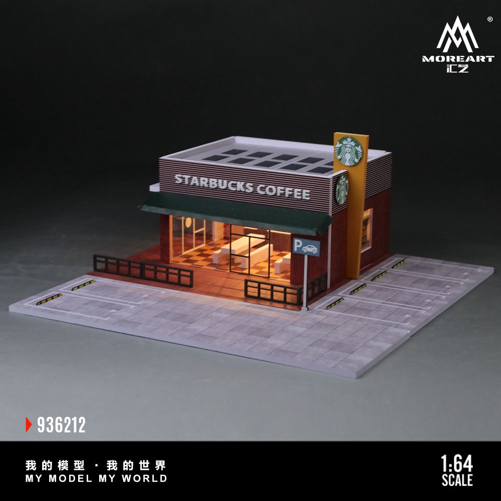Moreart 1/64 Starbucks Diorama
