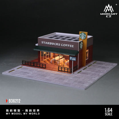 Moreart 1/64 Starbucks Diorama