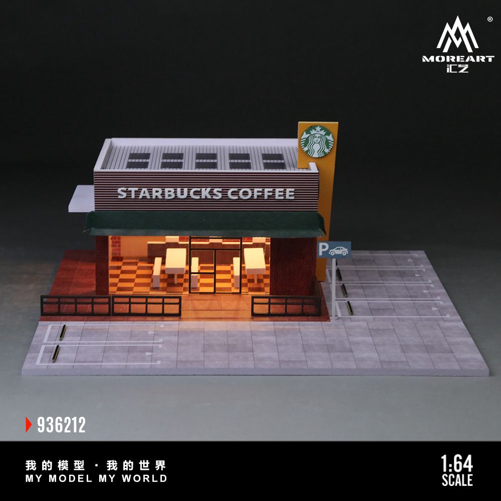 Moreart 1/64 Starbucks Diorama
