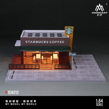 Moreart 1/64 Starbucks Diorama