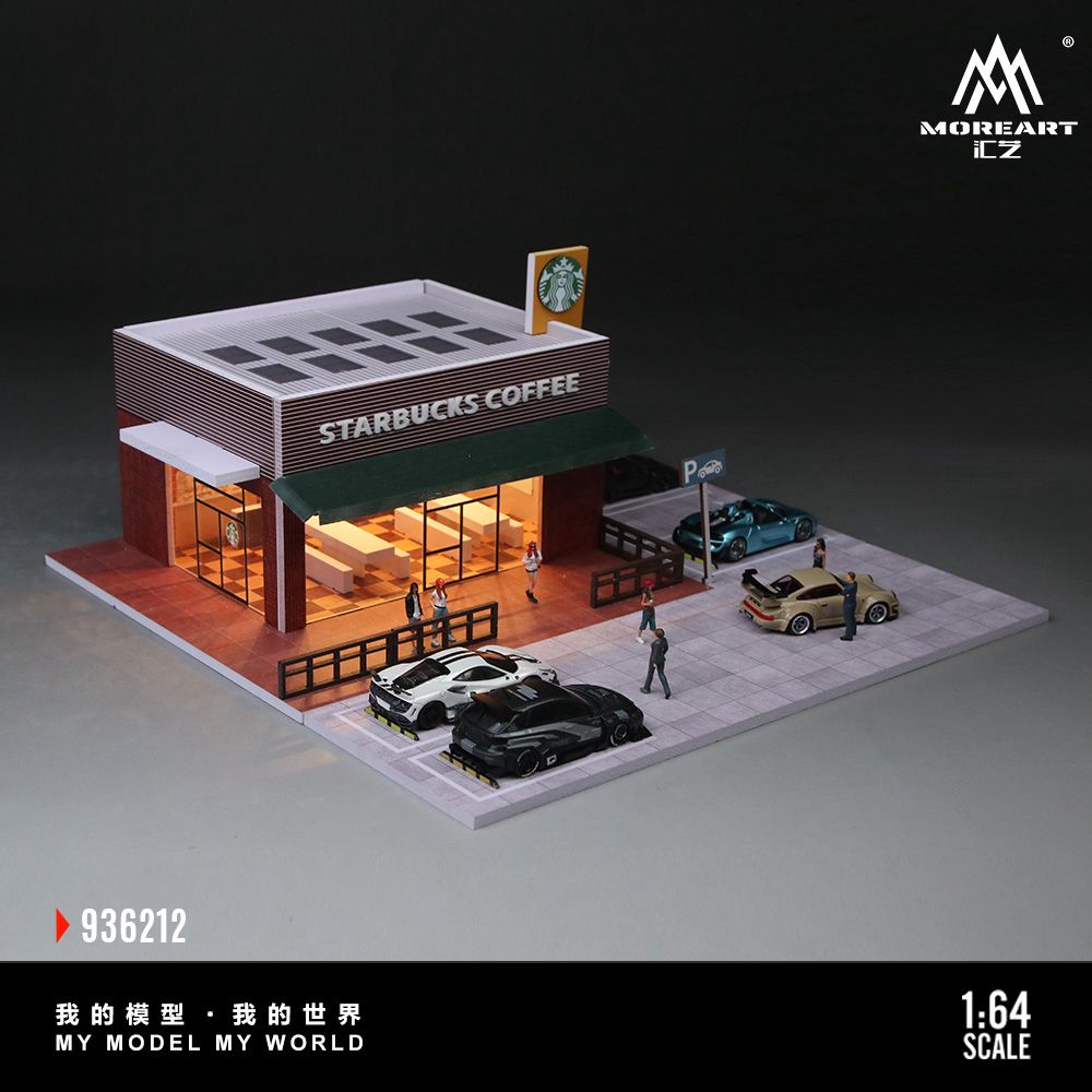 Moreart 1/64 Starbucks Diorama