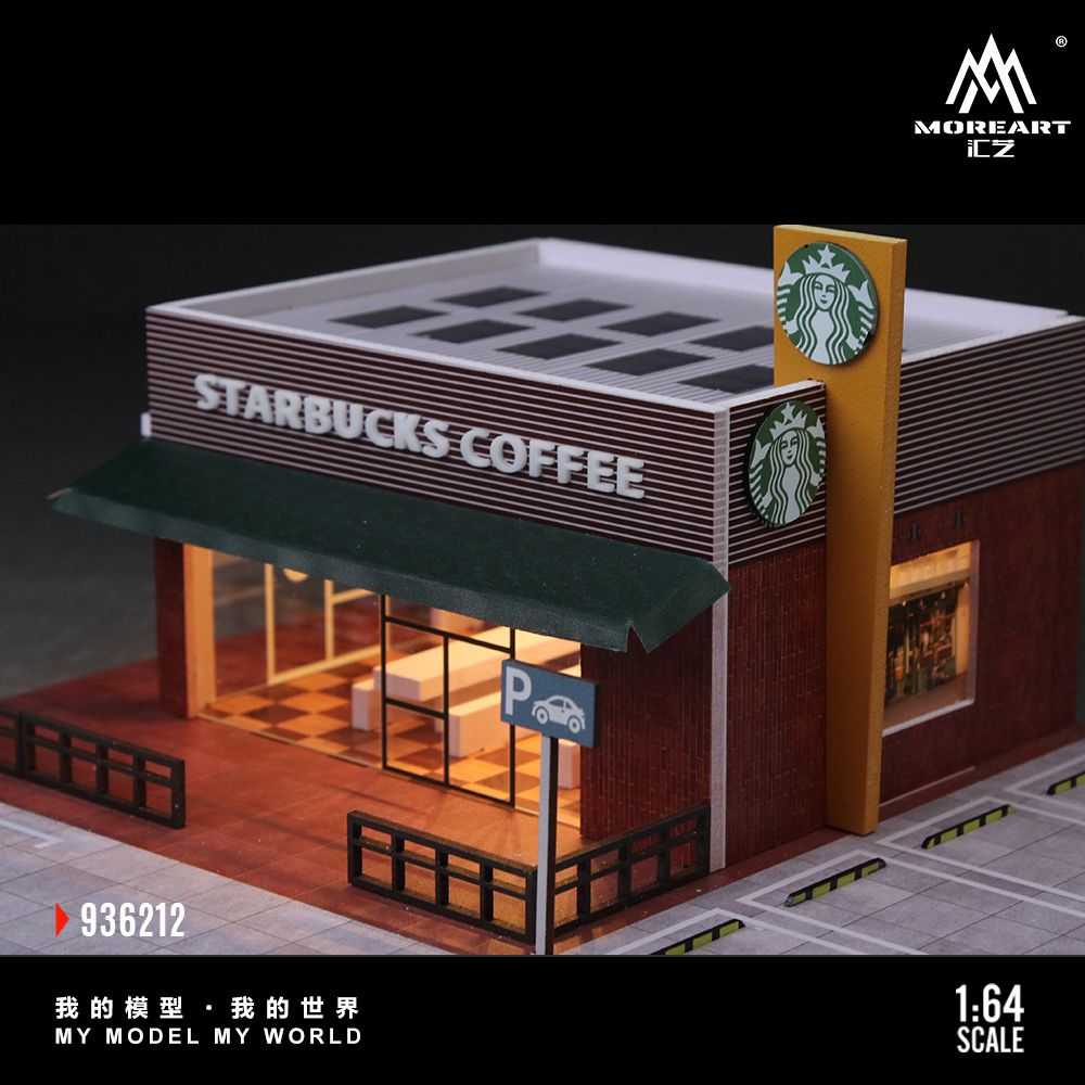 Moreart 1/64 Starbucks Diorama