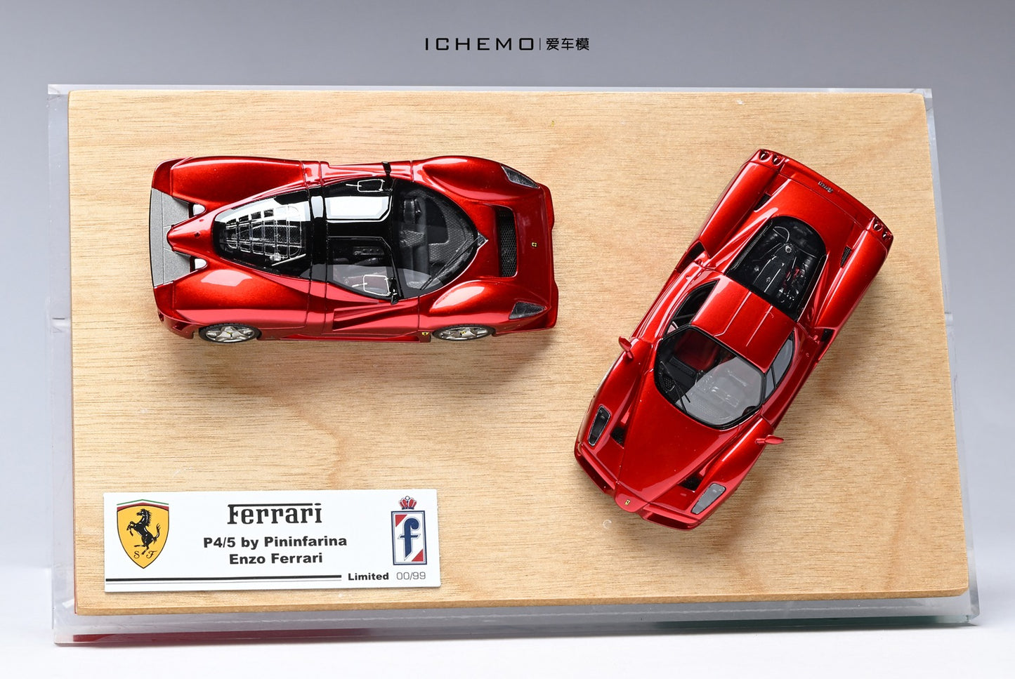 DMH 1:64 Pininfarina Set Enzo + P4/5 Set