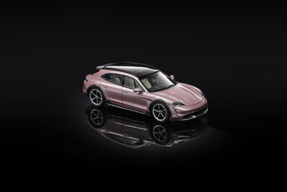 AF 1/64 Porsche Taycan Cross Turismo Turbo S  Frozen Berry Metallic