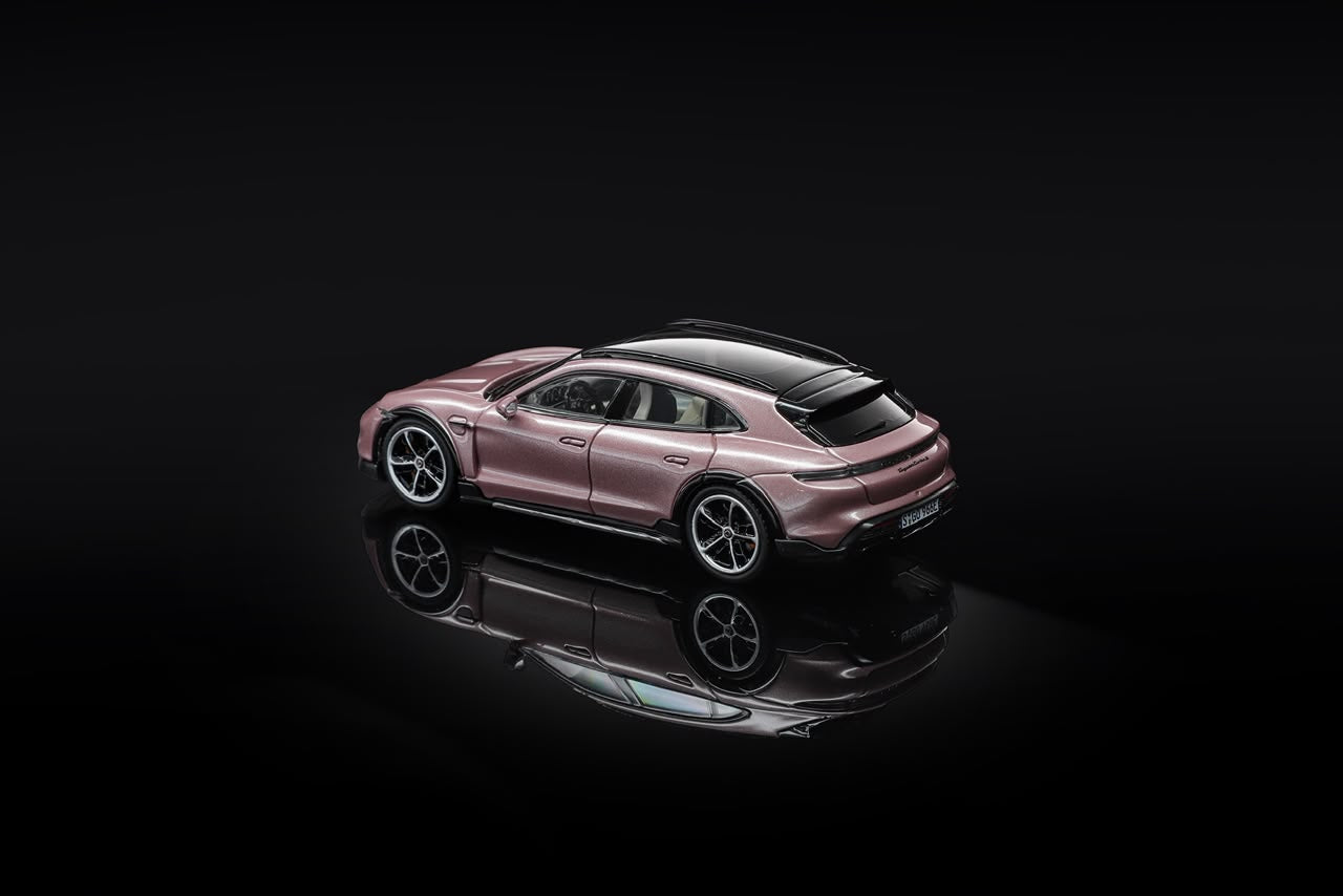 AF 1/64 Porsche Taycan Cross Turismo Turbo S  Frozen Berry Metallic