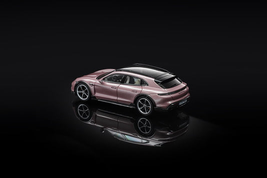 AF 1/64 Porsche Taycan Cross Turismo Turbo S  Frozen Berry Metallic