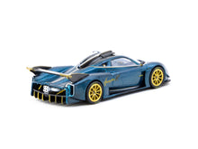 Load image into Gallery viewer, Tarmac Works 1/64 Pagani Huayra R Turquoise Carbon Fiber - GLOBAL64