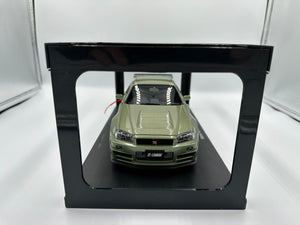 AUTOart 1/18 Nissan Skyline R34 GTR Z Tune Millennium Jade
