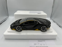 Load image into Gallery viewer, AUTOart 1/18 Lamborghini Centenario Carbon &amp; Yellow