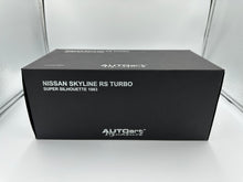 Load image into Gallery viewer, AUTOart Signature 1/18 Nissan Skyline RS Turbo Super Silhouette 1983