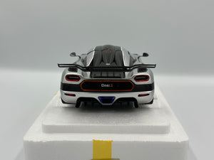 AUTOart 1/18 Koenigsegg One:1 Silver & Orange