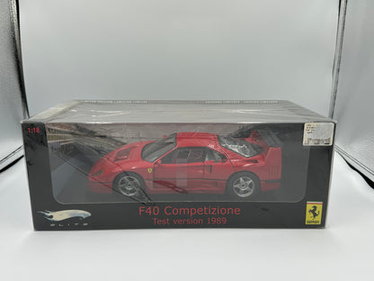 Hot Wheels Elite 1:18 Ferrari F40 Competizione Test 1989