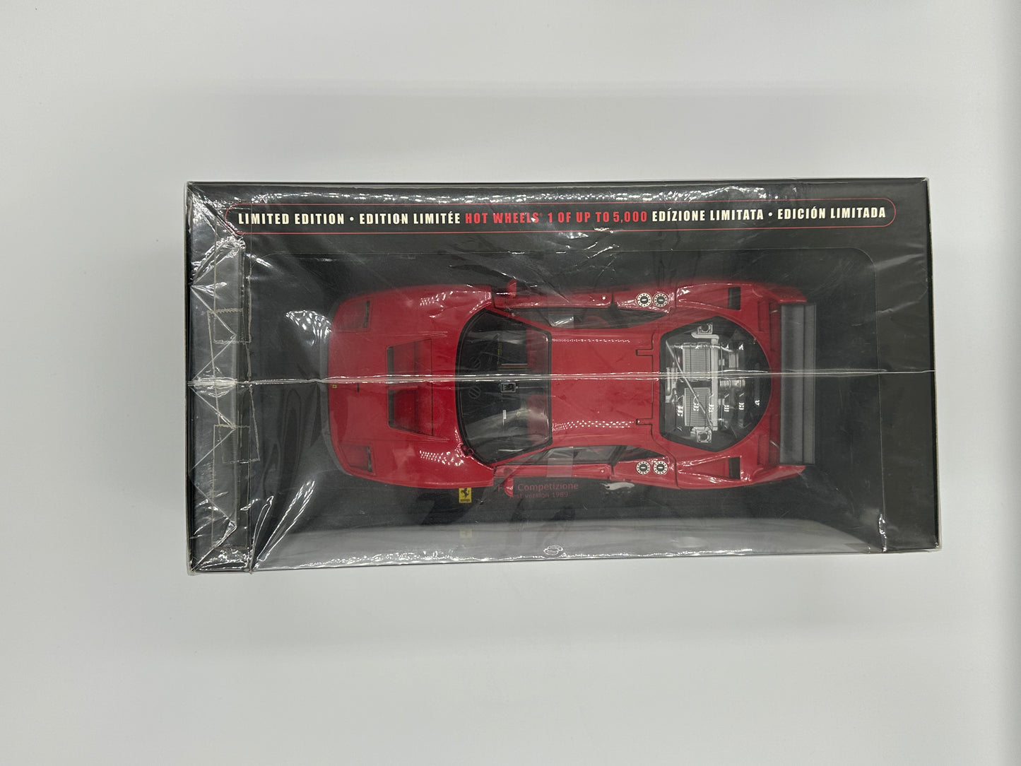 Hot Wheels Elite 1:18 Ferrari F40 Competizione Test 1989