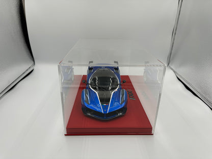 BBR Models 1:18 Ferrari FXXK Blue