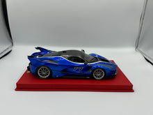 Load image into Gallery viewer, BBR Models 1:18 Ferrari FXXK Blue