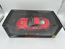 Load image into Gallery viewer, Hot Wheels Elite 1:18 Ferrari 599 XX Red #77