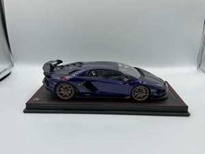 MR Collection 1:18 Lamborghini SVJ Purple