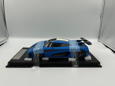 Frontiart 1/18 Koenigsegg One:1 Matte Blue with Carbon