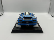 Load image into Gallery viewer, Frontiart 1/18 Koenigsegg One:1 Matte Blue with Carbon