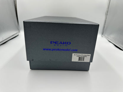 Peako 1/18 Detomaso P72 Red