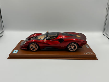 Peako 1/18 Detomaso P72 Red