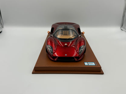 Peako 1/18 Detomaso P72 Red