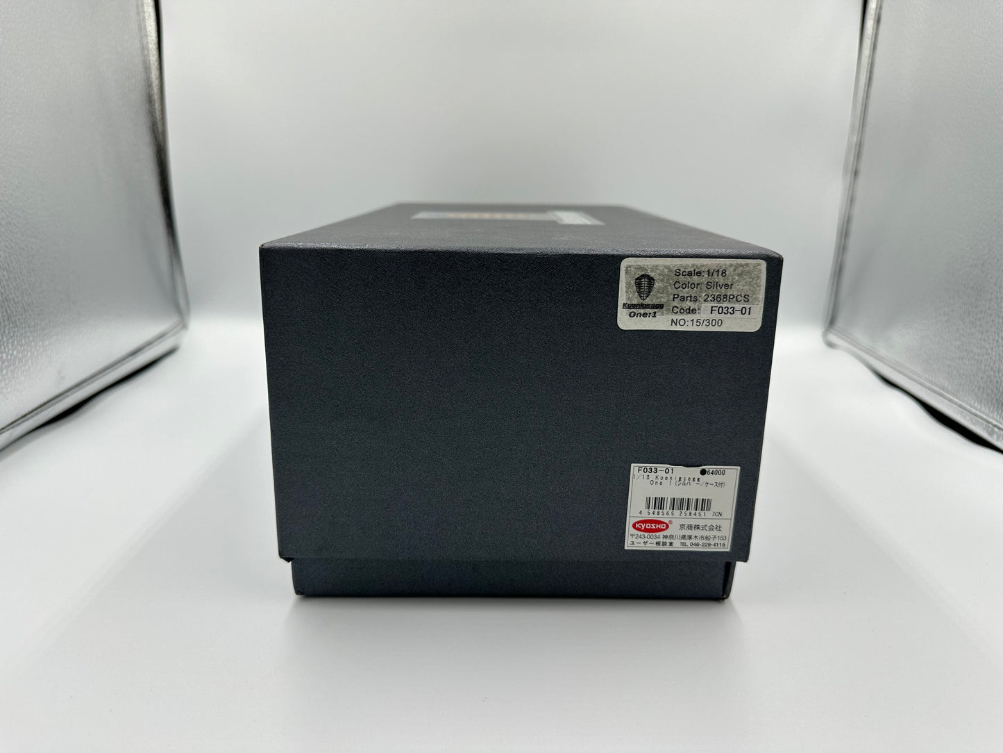 Frontiart 1/18 Koenigsegg One:1 Silver & Orange