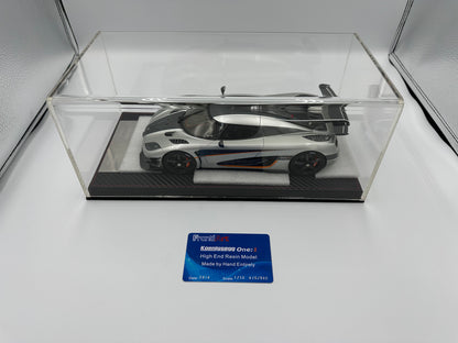 Frontiart 1/18 Koenigsegg One:1 Silver & Orange