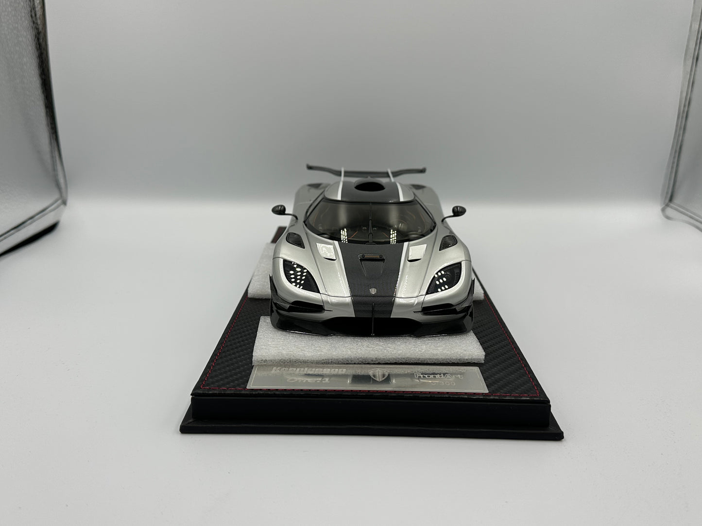 Frontiart 1/18 Koenigsegg One:1 Silver & Orange