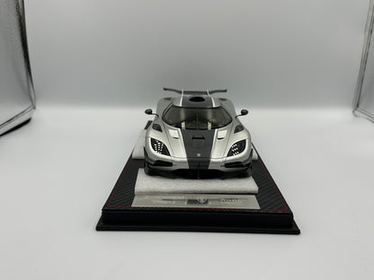 Frontiart 1/18 Koenigsegg One:1 Silver & Orange