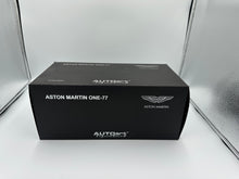 Load image into Gallery viewer, AUTOart Signature 1/18 Aston Martin One-77 Blue