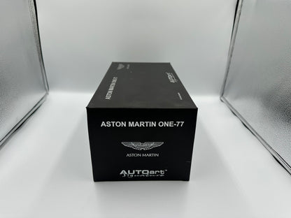 AUTOart Signature 1/18 Aston Martin One-77 Blue